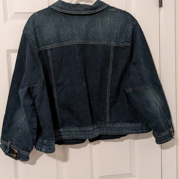 Lane Bryant Venezia denim jacket size 26/28 - Picture 3 of 6